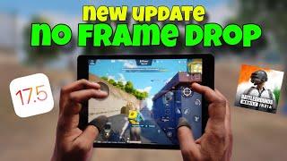 WOW iPad Frame drop fix in - iPadOS 17.5 | 4 Finger claw PUBG Mobile iPad | iPad Gameplay Test