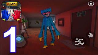 Huggy Wuggy Poppy Playtime Mobile - Scary Five Nights - Gameplay Walkthrough Part 1 Chapter 1-3