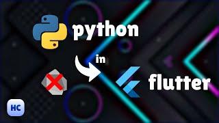 Create flutter project with python