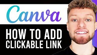 How To Add a Clickable Link/Button in Canva (Step By Step)