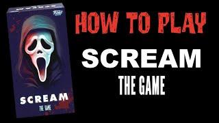 How to Play Scream the Game by Funko Games