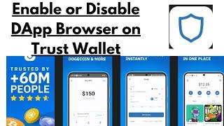 How to Enable or Disable DApp Browser on Trust Wallet For Beginners