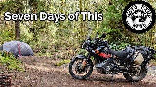 How to Pack for a Week Long Motorcycle Camping Trip (Featuring @thegracefulrenegade)