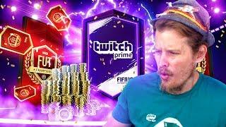 THIS PACK WAS INSANE! TWITCH PRIME FUT CHAMPIONS REWARDS! FIFA 19 Ultimate Team