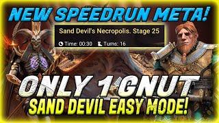 THATS HOW U SPEEDRUN SAND DEVIL AFTER THE NERF! ONLY 1 GNUT! TEST SERVER! RAID SHADOW LEGENDS