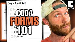 Coda Forms 101: Everything you need to know to get started