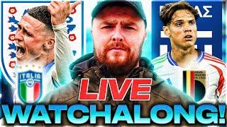 England v Greece | Italy v Belgium | LIVE NATIONS LEAGUE WATCHALONGS!