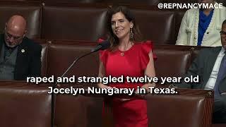 Rep. Nancy Mace Sparks Outrage with HR 7909: Violence Against Women by Illegal Aliens on House Floor