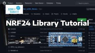 NRF24 LIBRARY TUTORIAL STM32CUBEIDE