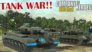 Strategy game - Company of Heroes NHC Mod #tankgame #companyofheroes #tankbattle