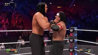 WWE 2K22 The Great Khali Vs Veer Mahaan Gameplay