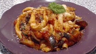 Pasta al sugo di melanzane