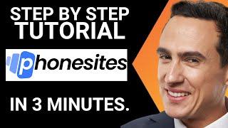 PhoneSites Review: Complete Step By Step Guide (Best Website & Landing Page Builder)