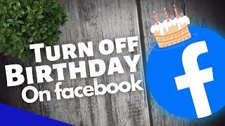 How to hide your Birthday on Facebook 2023