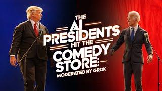 The AI presidents Hit The Comedy Store: Moderated by Grok