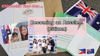 Becoming an Aussie...attending our Citizenship ceremony! 