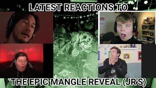 LATEST REACTIONS TO THE EPIC MANGLE REVEAL!! (JR'S)