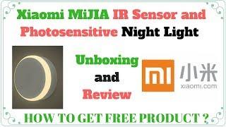 Xiaomi MiJIA IR Sensor and Photosensitive Night Light Unboxing and Review