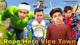 Rope Hero Vice Town In Real Life Comedy  | Rope Hero V/S Bapu  | Funny 2 Friends