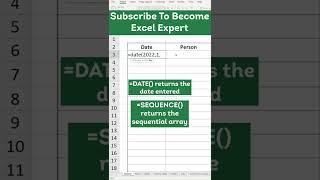 How to Autofill Dates in Microsoft Excel