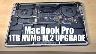 Ultimate MacBook Pro Upgrade: NVMe SSD Installation | Boost Storage from 256GB to 1TB!
