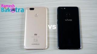 Vivo V7 Plus vs Xiaomi Mi A1 Speed Test Comparison