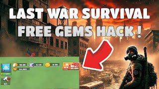 Last War Survival Hack - How You Can Get Free Gems Using Last War Survival MOD iOS & Android