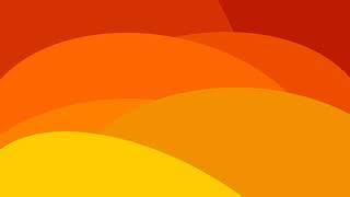 Abstract circle Background with orange and yellow color