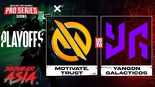 MG.Trust vs Yangon G Game 2 - BTS Pro Series 9 SEA: Semifinals w/ Ares & Danog