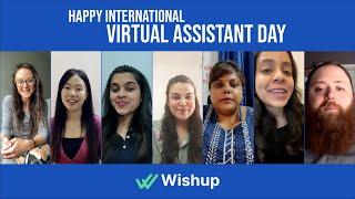 HAPPY INTERNATIONAL VIRTUAL ASSISTANT DAY!⁠ from WISHUP!!!