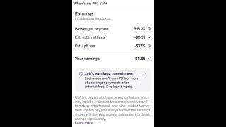 Lyft what 70% Passenger pays $13.22, Driver receives $4.66. STOP THE LIES David Risher.