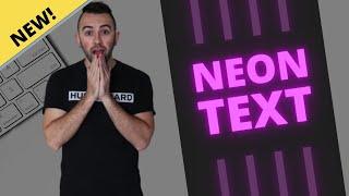 Elementor Neon Text Effect - NEW!