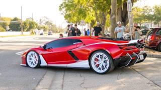 RETURN OF Winter Park Cars & Coffee | Pull outs, burnouts & BIG FLYBYS!! | March 2025 #carsandcoffee