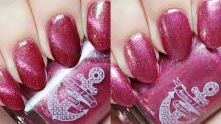 Anchor & Heart Lacquer The Charity Box July 2021 Live Swatches