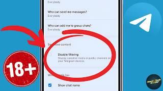 How To ENABLE Sensitive Content on Telegram (iOS & Android)