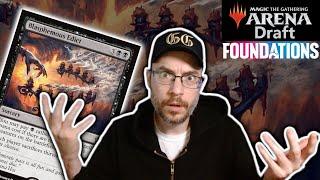 This Deck is BLASPHEMOUSLY Good! | MTG Foundations Draft