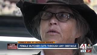 Female butcher brings locally-sourced meat to KC