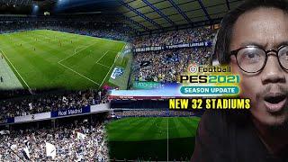 PES 2021 STADIUM SERVER SMOKE PATCH - 32 NEW STADIUMS - PES 2021 MOD (REUPLOAD)