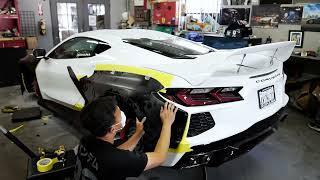 Car Build Project  | Pandem Rocket Bunny Rohana Corvette C8