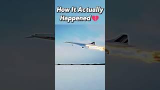 Air France Flight 4590 | What Was Supposed To Happen #aviation #sad #shorts #planecrash #concorde