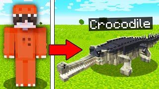 I Pranked My Friend as a Crocodile in Minecraft!