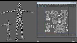 Autodesk Maya 2018 Quick UV Mapping and Unwrapping Tutorial