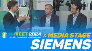 SIEMENS, H2Meet 2024 Media Stage Interview