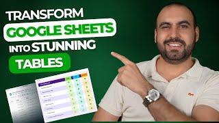 Turn Your Google Sheets into Eye-Catching Tables with WP Table Live Sync!
