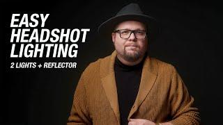 Easy HEADSHOT Secrets to Lighting Like a Pro!