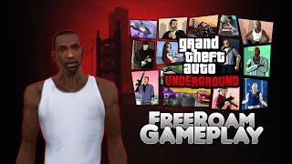 GTA Underground: FreeRoam Gameplay (Liberty City, Vice City & Bullworth)