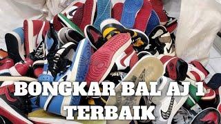 BONGKARAN AIR JORDAN AJ1 YANG TERBAIK DI TEMPAT BJR