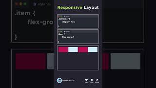 CSS Responsive Layout  With Flex-wrap & Flex-basis  #responsive #css