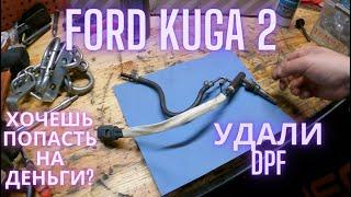 Ford Kuga 2 хочешь попасть на деньги? удали DPF