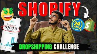 I Tried 24 Hours Pakistani Dropshipping Challenge (Realistic Results) |  LIVE DEMO